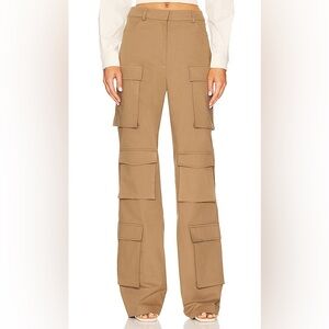 Selmacelik Pocket Detail Cargo Pant in Beige Brown XS